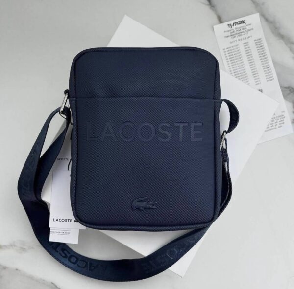 Чоловіча брендова сумка через плече Lacoste