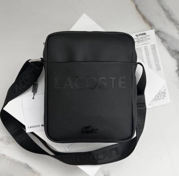 Чоловіча брендова сумка через плече Lacoste
